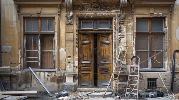 Changement de porte d'entrée : les étapes à suivre pour les travaux