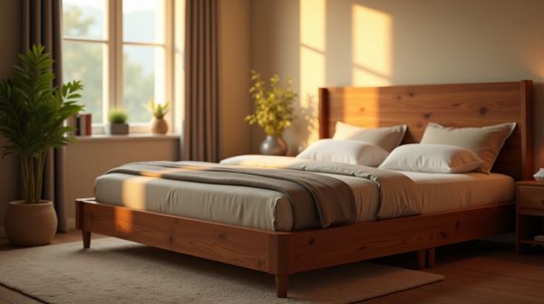 Choisissez un lit en bois massif de qualité pour votre chambre