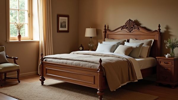 Choisissez un lit en bois massif de qualité pour votre chambre