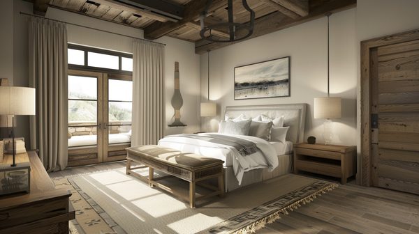 Déco et aménagement : conseils pour réaliser une chambre rustique moderne