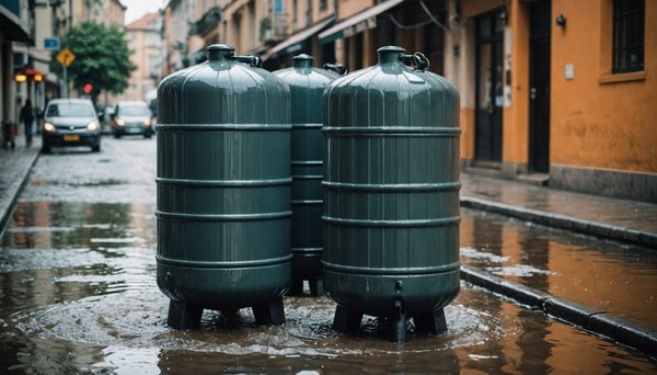 Récoltez l'eau de pluie efficacement avec une cuve de 500 l